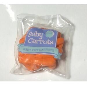 NEW American Girl Doll BABY CARROTS Bitty Bunch Lunch Tray Food Accessory Toy